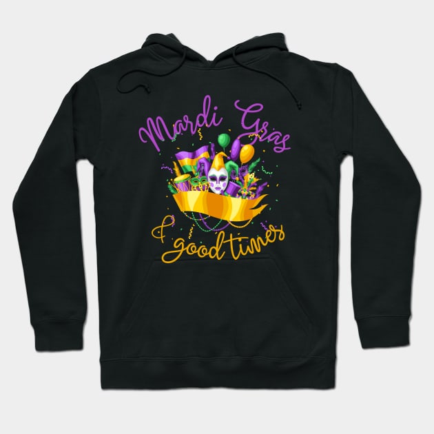 Mardi Gras Hoodie by HappyPeeps